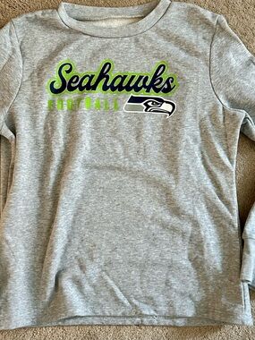 Seahawks Gray Women's Pullover - Fanatics - Small